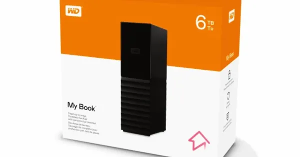 WD My Book 6TB 3.5 Inch External Hard Disk